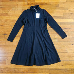 Seraphine Black Turtleneck Long Sleeve Dress Size 6